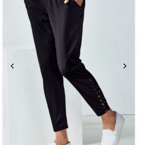 Fabletics Black Tiana Jogger Ankle Pants